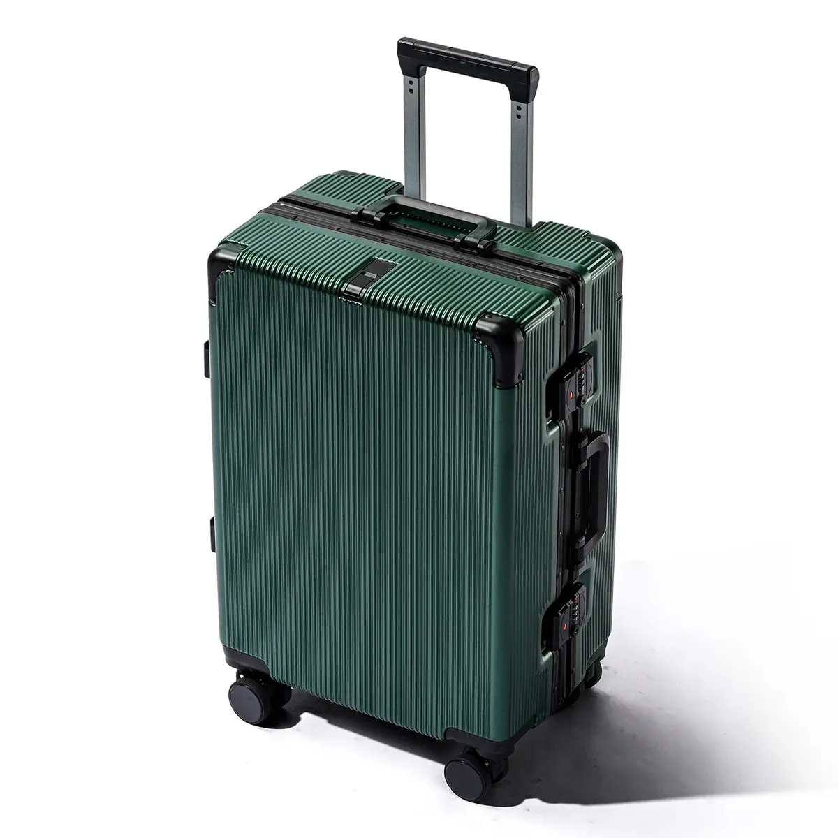 valise de voyage multifonctionnelle 16 "/20"/22 "/24"/26 "/28", bagages roulants à la mode, cadre en aluminium, boîtier de chariot avec roues d'embarquement