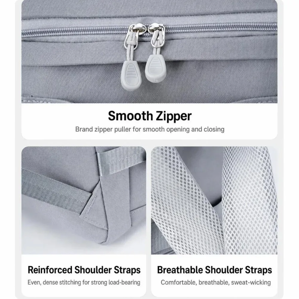 sac à dos de voyage de grande capacité, imperméable, durable, sac à dos pour étudiants, sac pour ordinateur portable multifonctionnel haut de gamme pour hommes