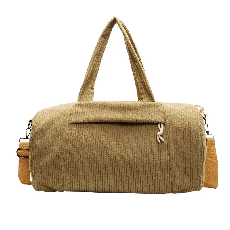 sac de voyage de haute qualité en velours côtelé, sac à bandoulière, sac de sport pour femme, sac fourre-tout 2026, grand sac à main de créateur pour dames