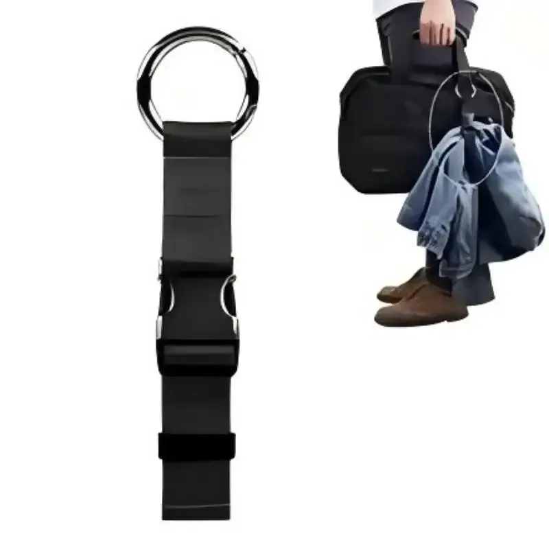 sangle de fixation pour bagages de voyage, sangle externe pour sac à dos, sangle portable avec boucle de déverrouillage, sangle de bagage pour sac supplémentaire, support de veste