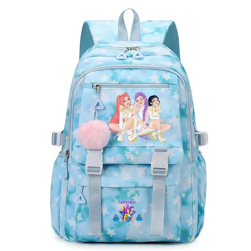 sac à dos kpop demon hunters pour étudiantes, lycéennes, collégiennes, polyvalent, adapté au quotidien et aux activités de plein air