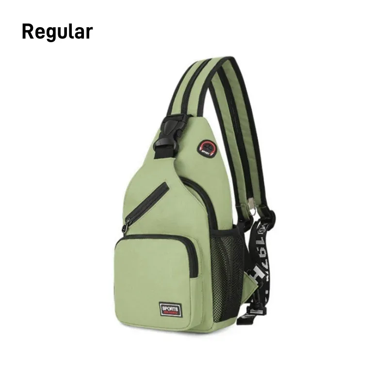 sacs de poitrine pour femmes, sac à dos réglable et sac à bandoulière simple avec trou pour écouteurs, petit sac messager de sport de voyage oxford pour filles