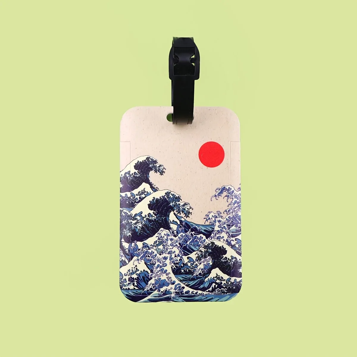 étiquettes à bagages créatives inspirées de l'art de van gogh, l'accessoire de voyage parfait. comprend une étiquette d'identification portable adaptée à votre bagage.