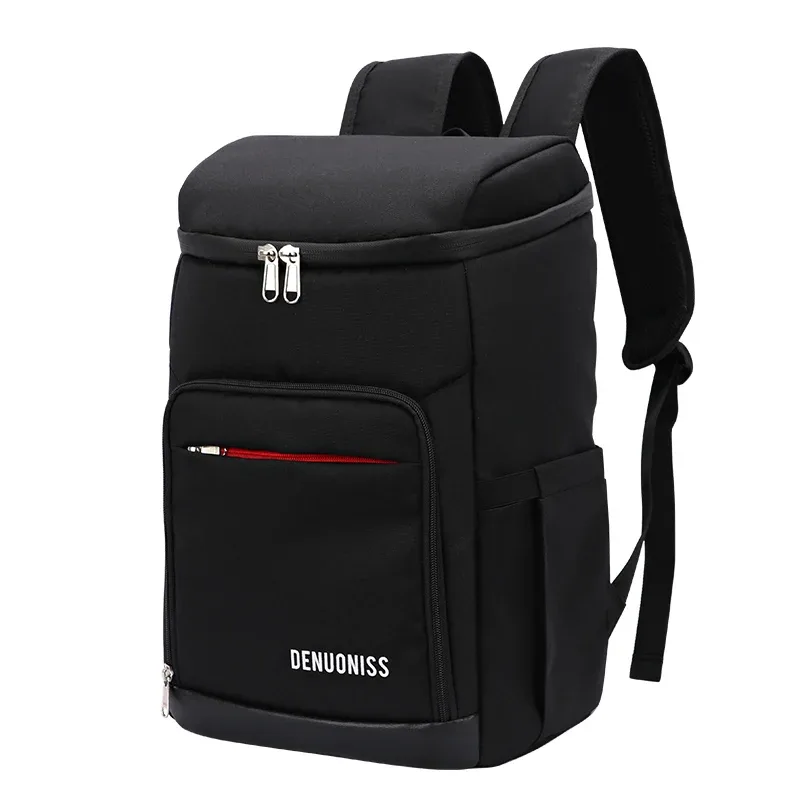 sac à dos isotherme pour pique-nique, grand sac thermique, épais, étanche, extérieur, réfrigérateur, garde au frais, adapté