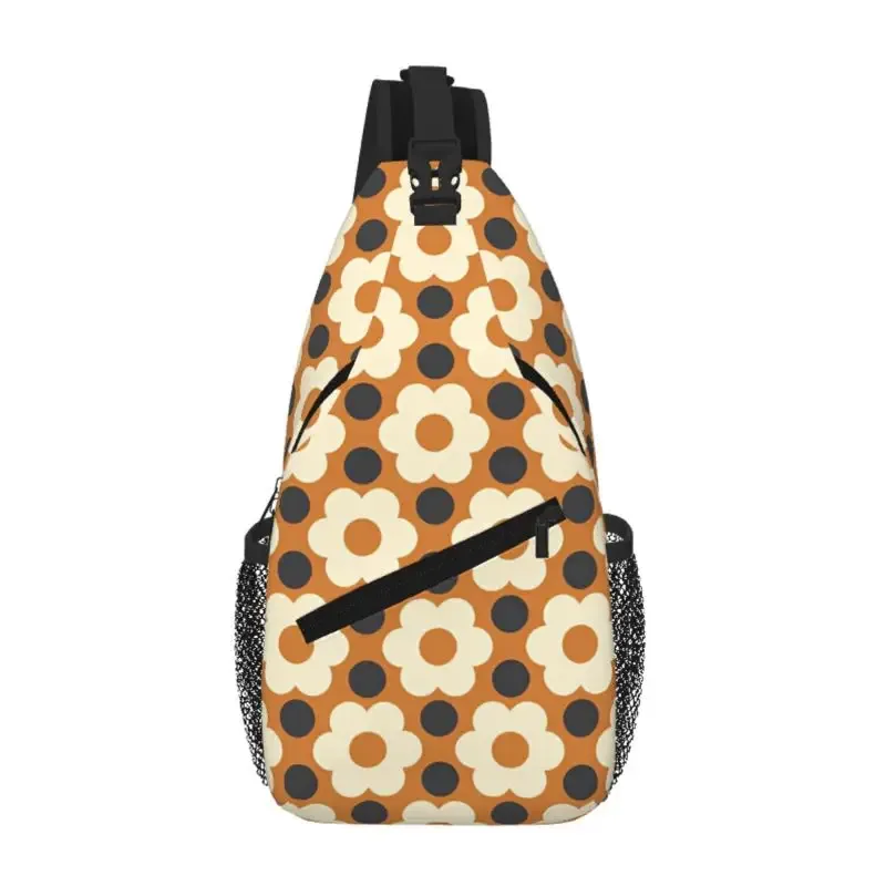 sacs à bandoulière orla kiely multi stem flowers pour voyage, randonnée, hommes et femmes, sac à dos portable, sac de poitrine, sac à bandoulière quotidien.