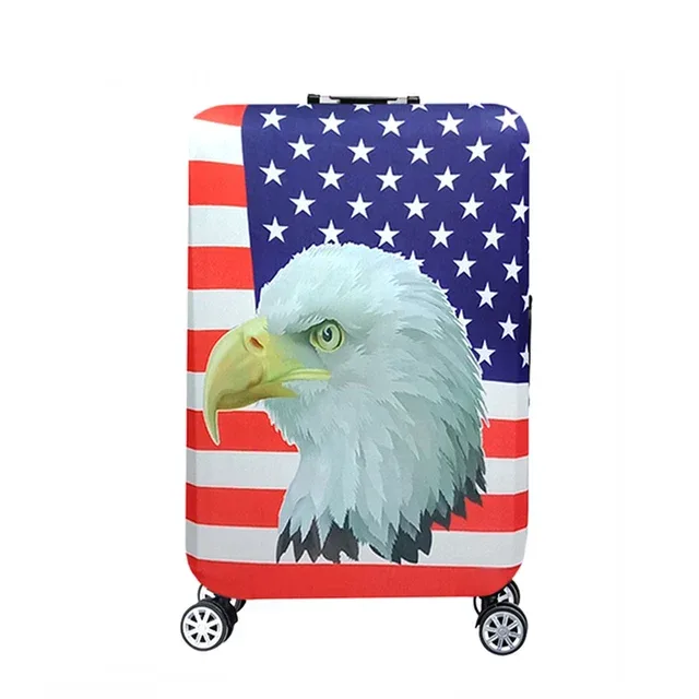 juste de protection élastique pour valise de voyage, housse anti-poussière pour bagages, accessoires de voyage de l'unicef, 18 en effet-32