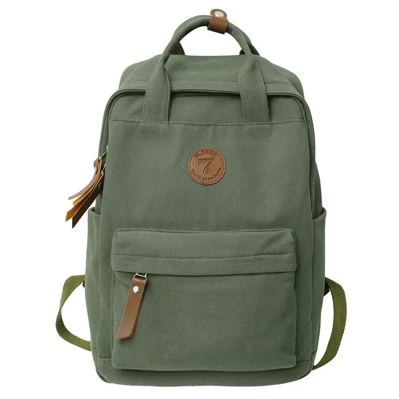 sac à dos de collège en toile pour hommes et femmes, sac de livre de voyage rétro, sacs d'école vintage pour filles et garçons, ordinateur portable étudiant, mode féminine, nouveau