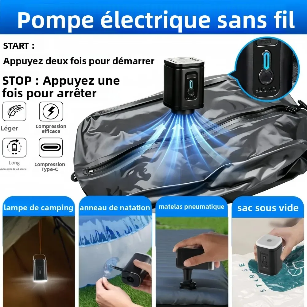 sacs de compression pour accessoires de voyage, sacs de rangement sous vide pour vêtements, sacs réutilisables pour valises, sacs d'emballage pour vêtements, économiseurs d'espace