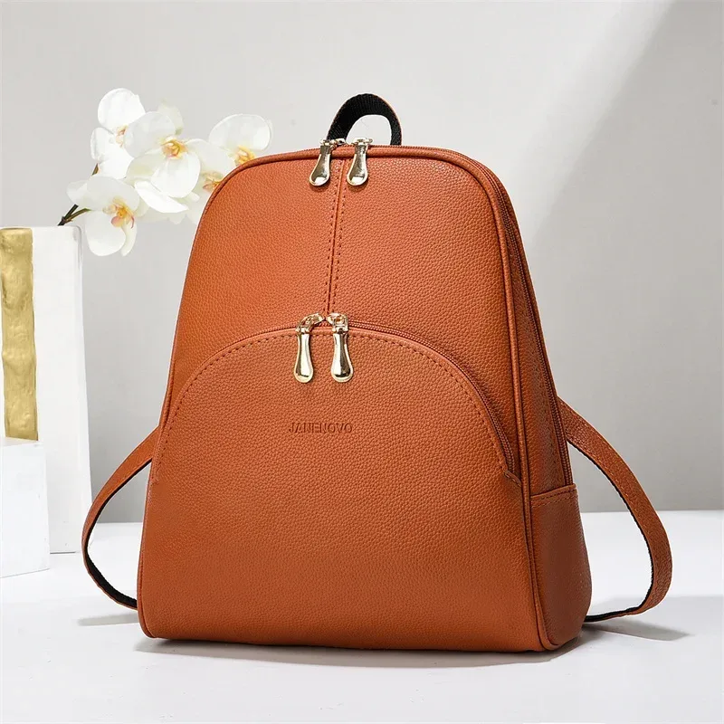 traveasy-sac à dos étanche en cuir pu pour femme et fille, sacoche d'école de marque à la mode, pour document de bonbons, voyage, initié