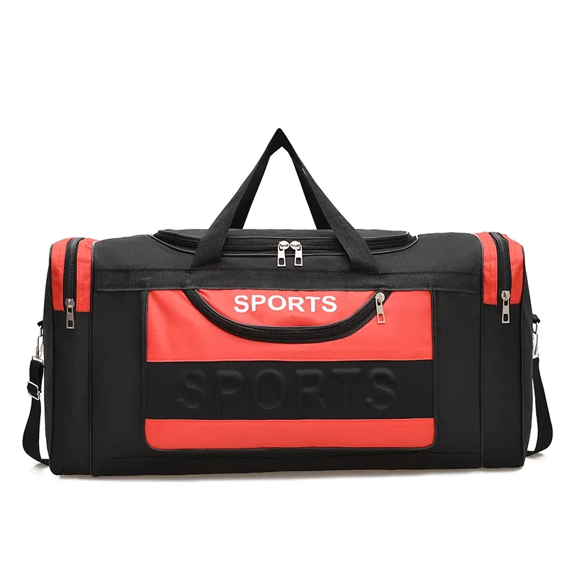 sac de voyage à bandoulière multi-poches, 1 pièce, avec sac à bagages de très grande capacité