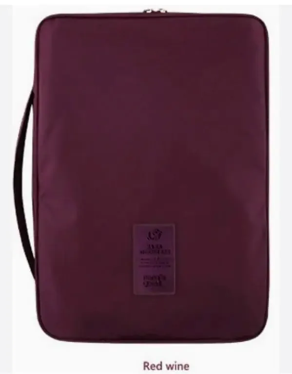 sac de voyage pour chemises, sac pour cravates, sac de rangement multifonctionnel pour voyages d'affaires, sac organisateur de vêtements