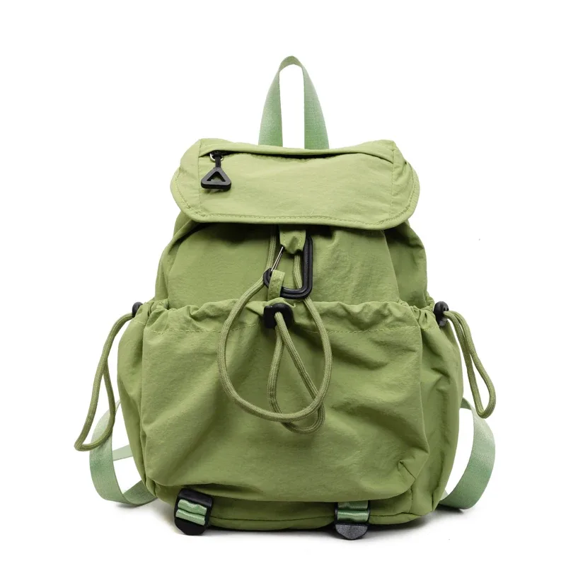 nylon décontracté solide compartiment intérieur sacs à dos grande capacité sacs pour femmes en vente 2025 nouvelle fermeture éclair simple sacs à main pour femmes