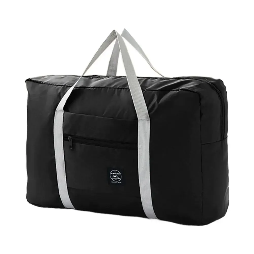 sac de voyage grande capacité pliable, sac de rangement léger et portable pour poignée de valise