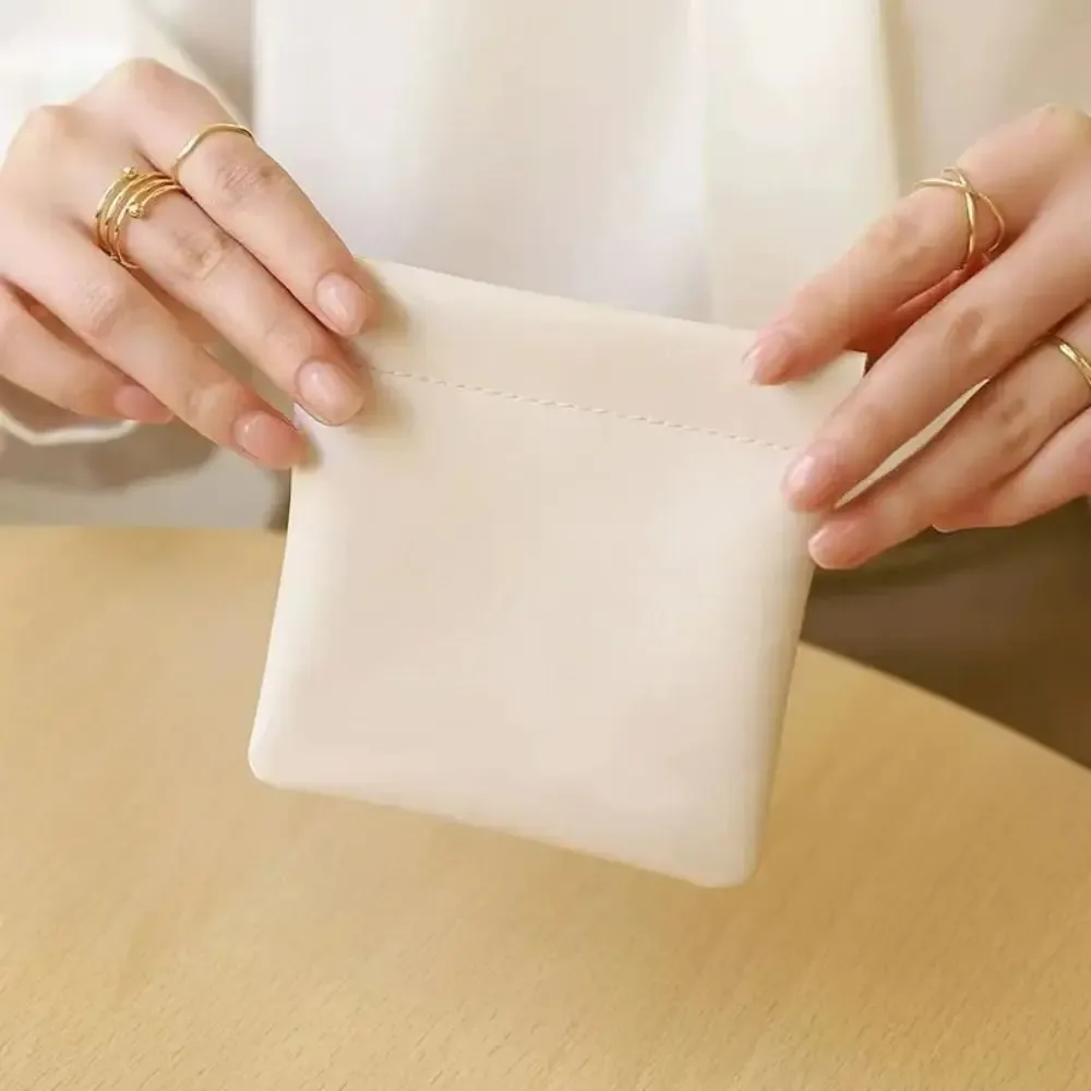 sac à main portable en pu pour femmes et filles, mini trousse de maquillage, rouge à lèvres, bijoux, voyage, évaluateurs cosmétiques, mode simple