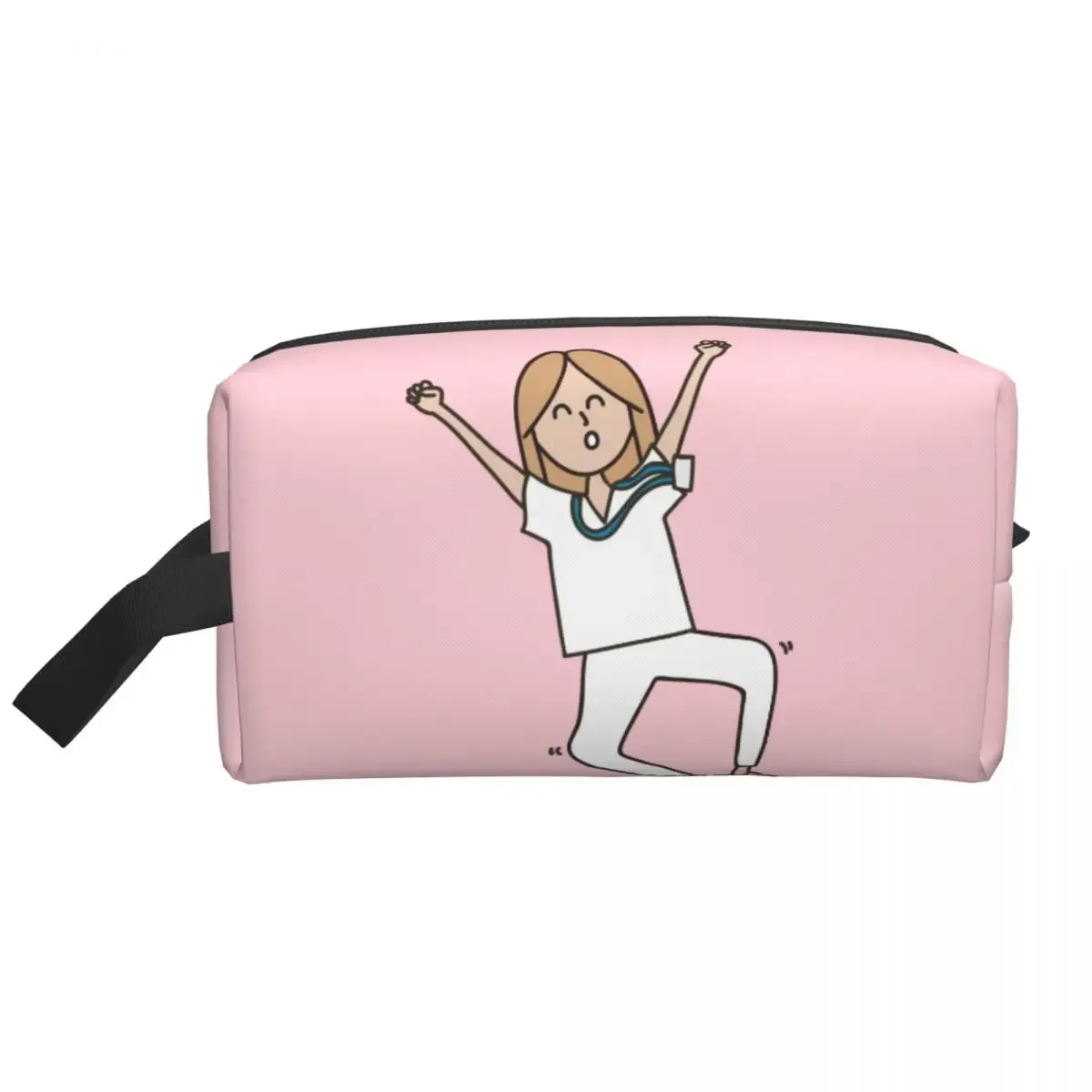grands sacs à cosmétiques pour médecin et infirmière, trousse de maquillage, accessoires pour femmes, pochette de maquillage pour bourse résistante à l'eau