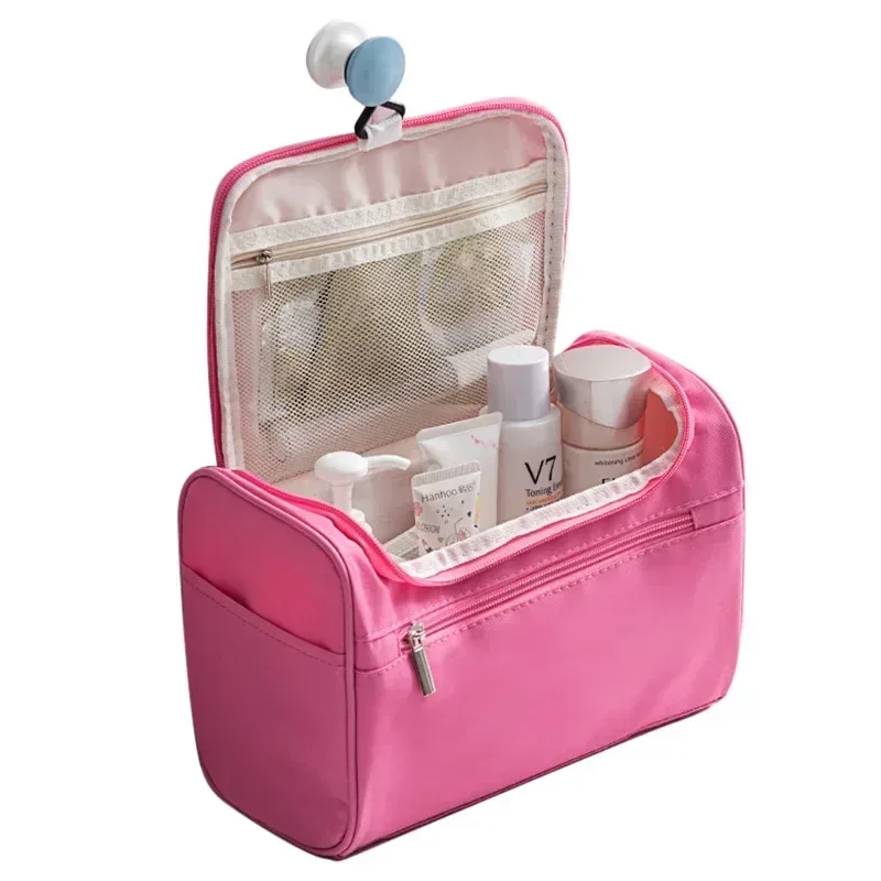 grand sac à cosmétiques étanche pour hommes et femmes, sacs à cosmétiques de voyage, exigence organisationnelle, trousse de toilette pour cosmétiques