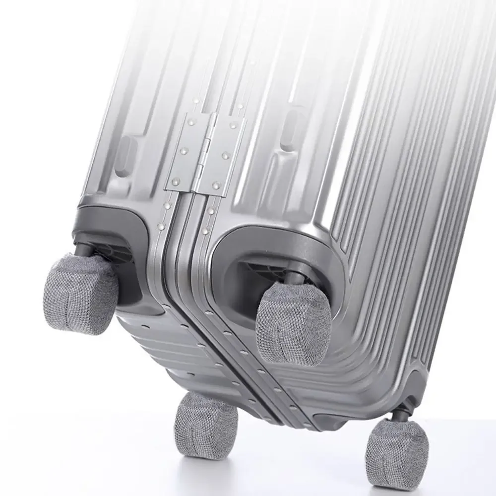juste de protection artificiel astique pour roues de bagages, résistante à l'usure, pour gril, valise, absorption des chocs, coussin de pied pour chaise