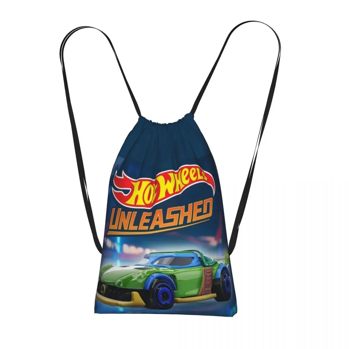 sac à dos à cordon hot wheels race, sac de sport, sac de voyage portable à cordon pour hommes et femmes