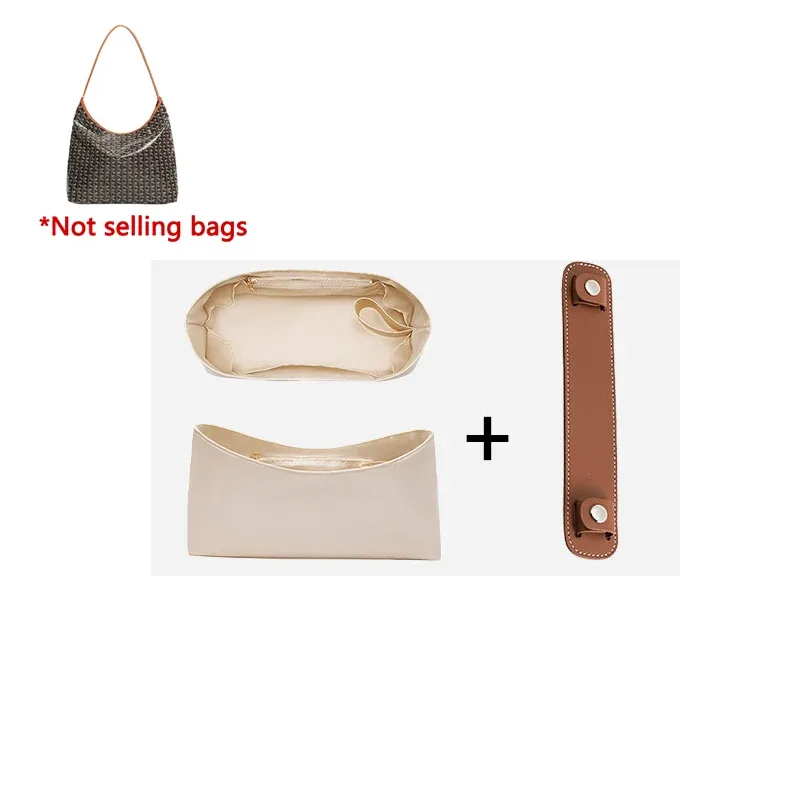 organisateur de sac pour hobo, durable, tendance, imperméable, support de rangement, accessoires de modification intérieure pour sacs