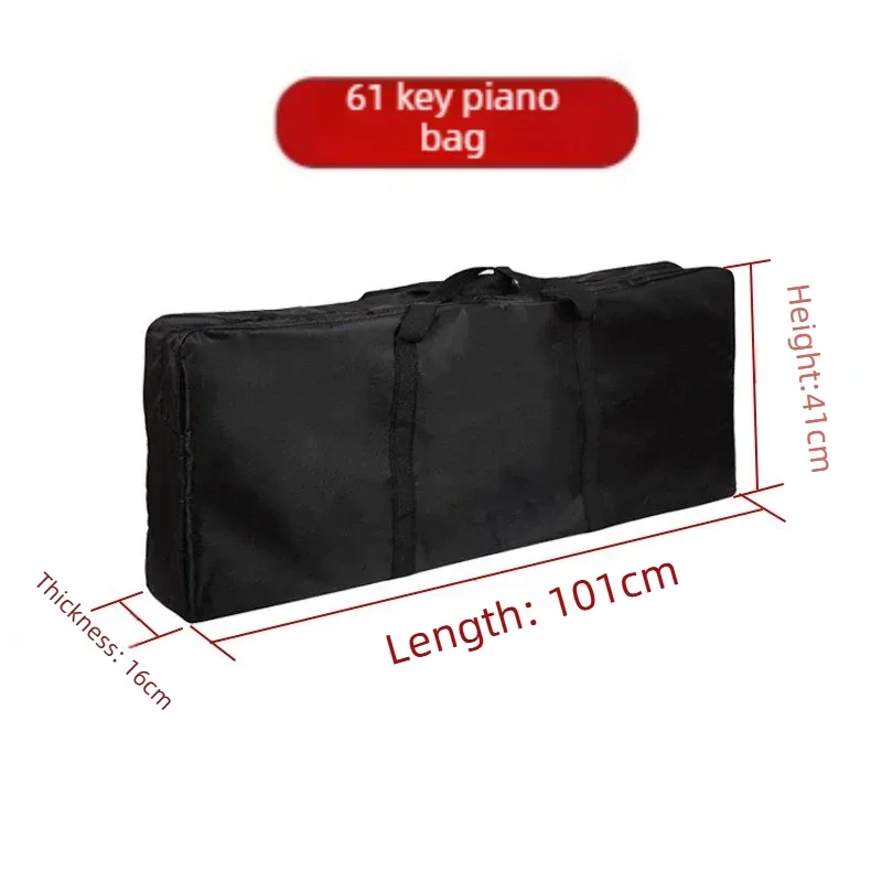 sac pour orgue électronique en tissu oxford imperméable, sac pour piano électrique 54/61 touches, sac de rangement de grande capacité pour camping en plein air