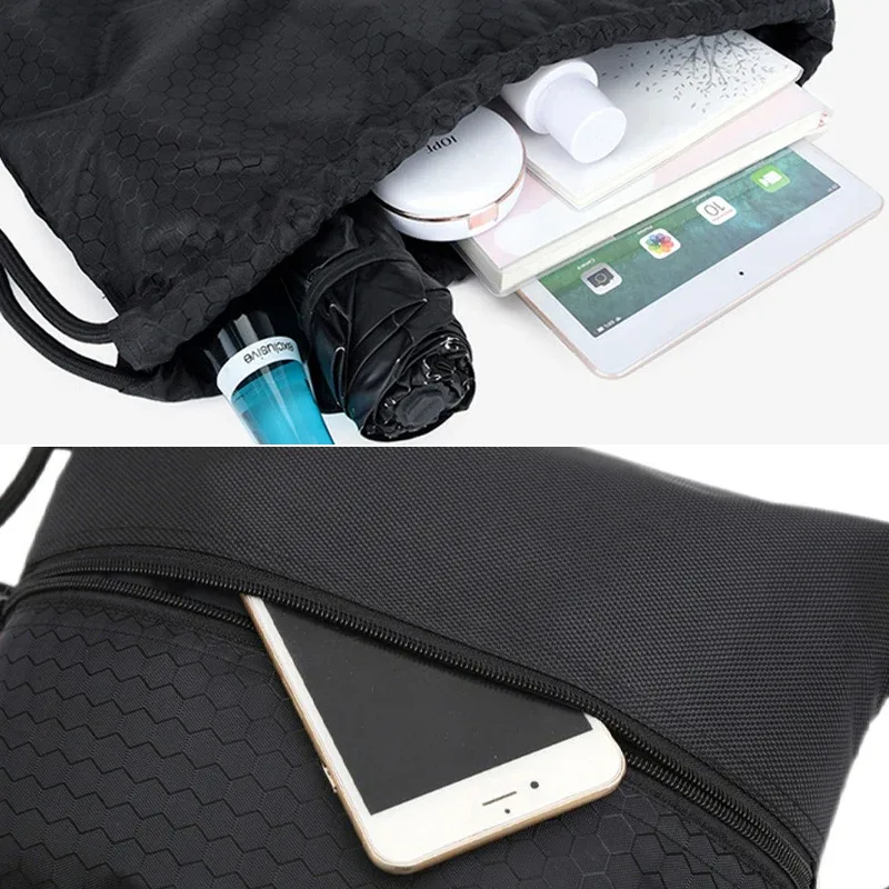 sac à dos de voyage pliable et léger avec cordon de serrage, imperméable, idéal pour le sport, la gym, l'alpinisme et le quotidien