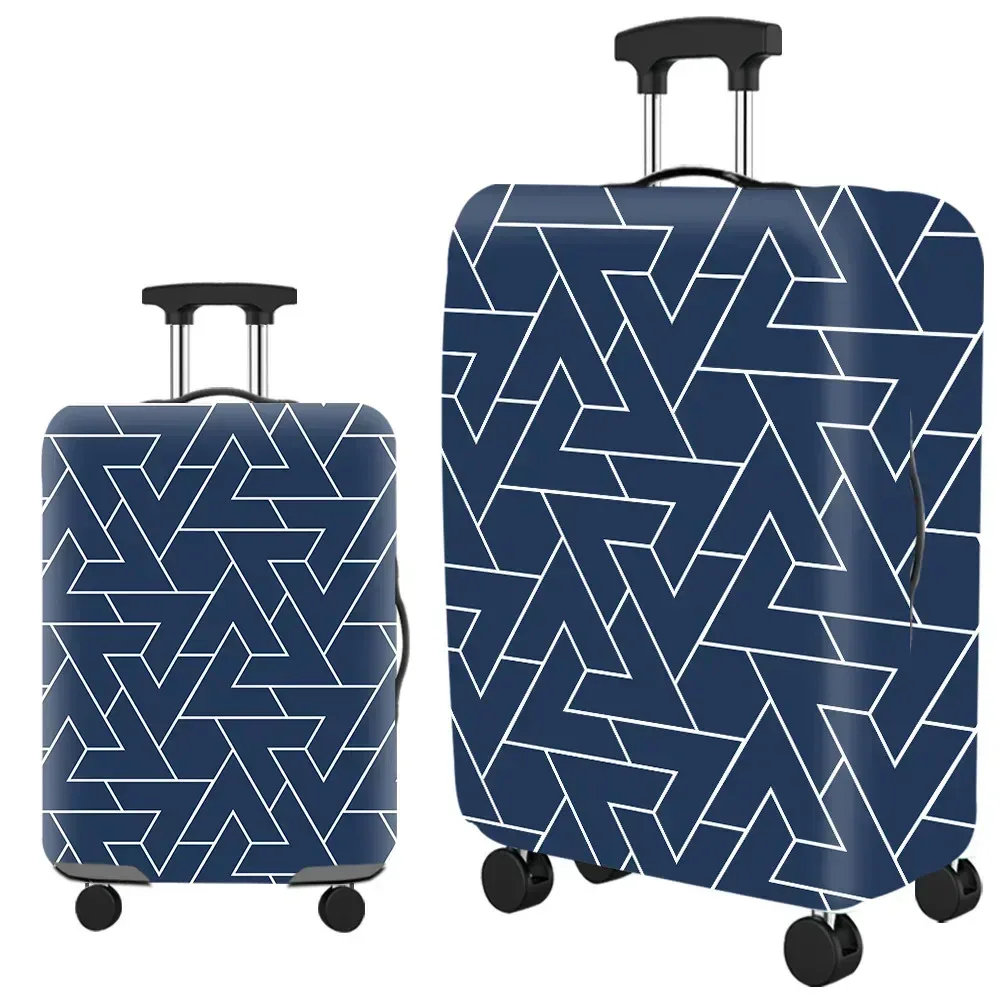optics elastic world juste de protection pour bagages, fermeture éclair trempée, housses de valise pour sac de 18 à 32 pouces, housse de chariot, accessoires de voyage