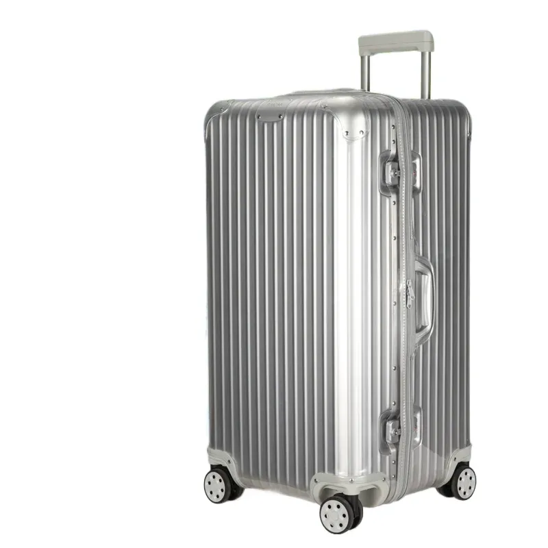 housse de bagage pour rimow original trunk plus avec fermeture éclair, housse transparente, étui de protection anti-poussière, pvc résistant à l'usure 33 pouces