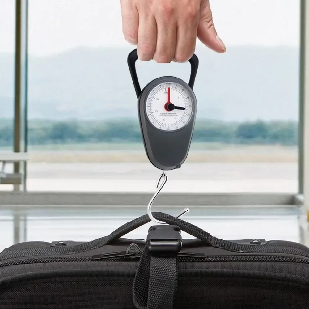Balance à bagages électronique Portable avec ruban à mesurer, Mini balance à main compacte, couleur aléatoire, balance suspendue pour bagages de haute précision