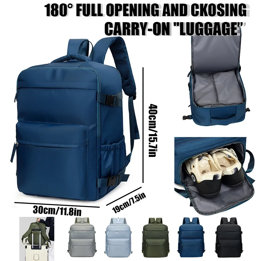 sac à dos pour hommes et femmes, sac à bagages simple pour voyage d'affaires, sac de voyage d'embarquement, sac à dos de grande capacité