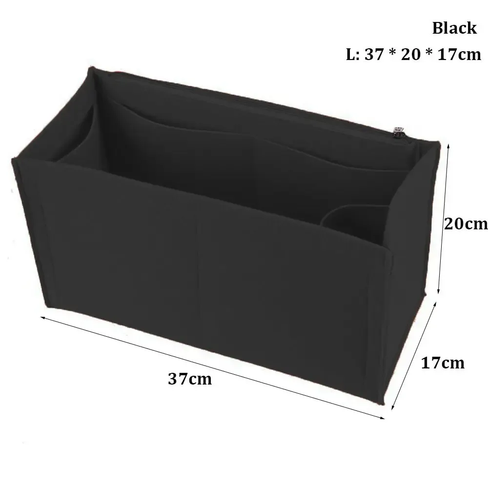 sac à main en feutre durable, sac d'insertion, support de rangement, sac interne, organisateur de sac portable pour lv onthego