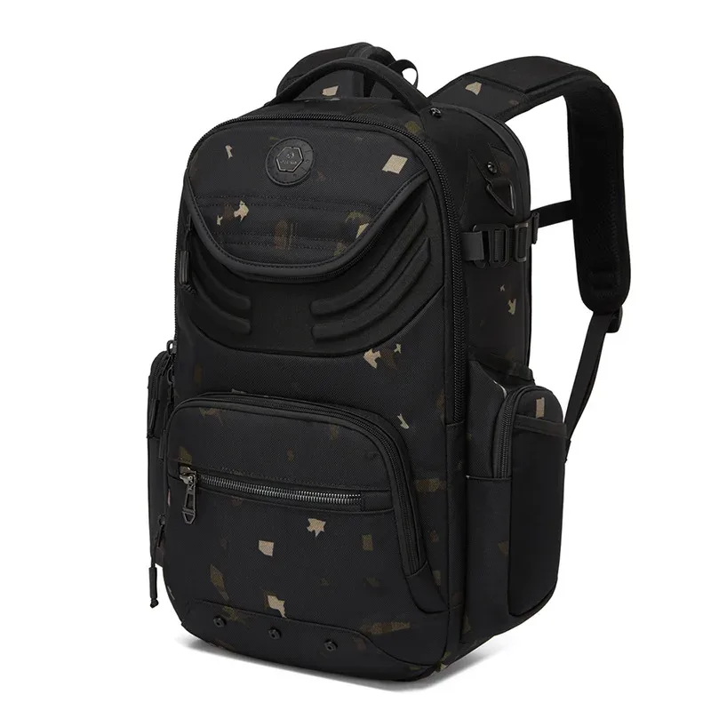 ozuko – sac à dos professionnel pour hommes, sac à dos pour ordinateur, étanche, grande capacité, simple, haut de gamme, pour les déplacements, cartable d'école