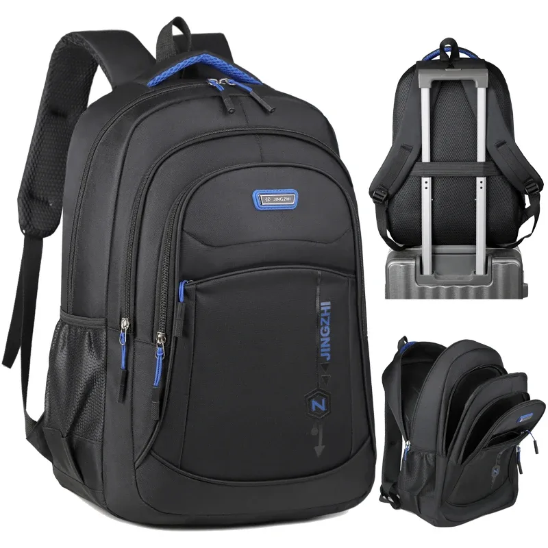 Sac à dos de loisirs, sac à dos multi-poches, sac pour ordinateur portable durable, sac à dos de voyage tendance, sac à dos pour les trajets professionnels