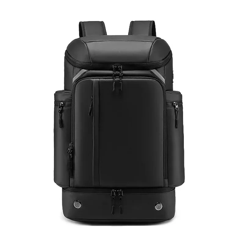 sac à dos de voyage de grande capacité pour hommes, sac à dos de randonnée imperméable de 50l avec sac à chaussures séparé, sac à dos pour ordinateur portable de travail