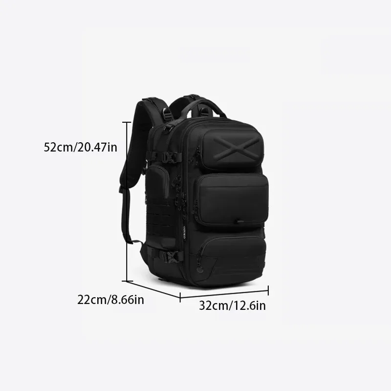 sac à dos de voyage pour hommes, sac d'école, sac à dos oxford avec compartiment pour chaussures, sac à dos pour ordinateur portable de 15.6 pouces, sacs à dos pour hommes