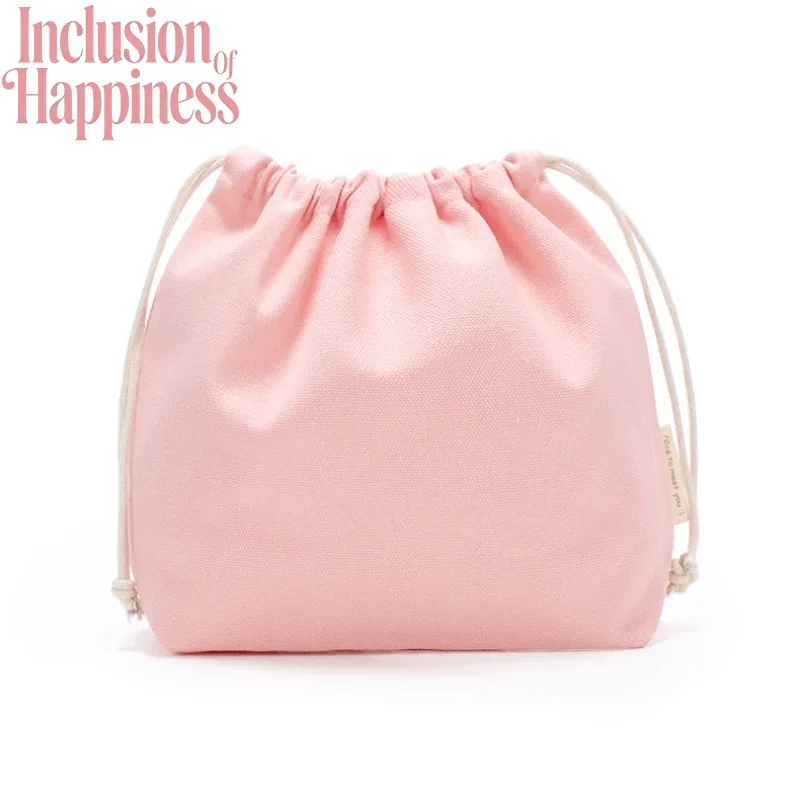 Sac de rangement en coton à cordon de serrage, sacs en toile pour emballage cadeau de bonbons, pochette réutilisable pour articles divers à domicile, organiser les chaussettes anti-poussière, sous-vêtements