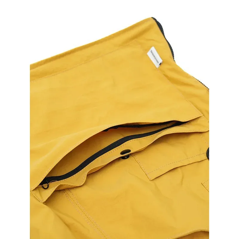 2026 nouveau style à la mode marque vêtements de travail double usage sac à bandoulière multi-poches grande capacité convertible sac à dos personnalité mochilas