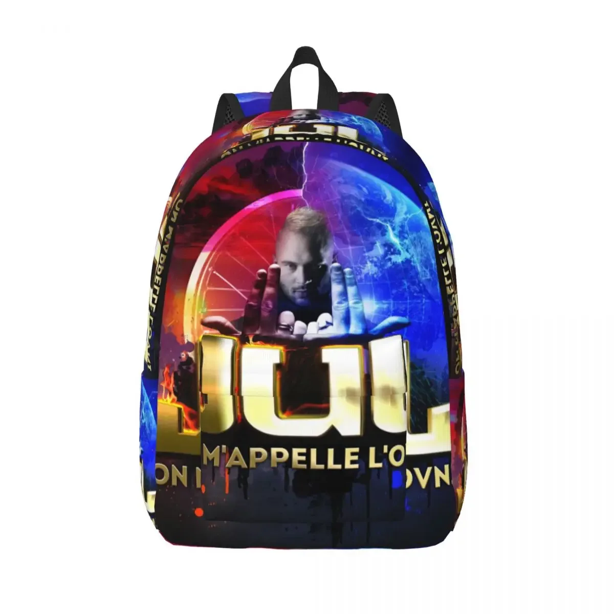 sacs à dos personnalisés en toile pour chanteur français jul, pour femmes et hommes, sac étanche pour école, collège, marseille, sac à livres imprimé