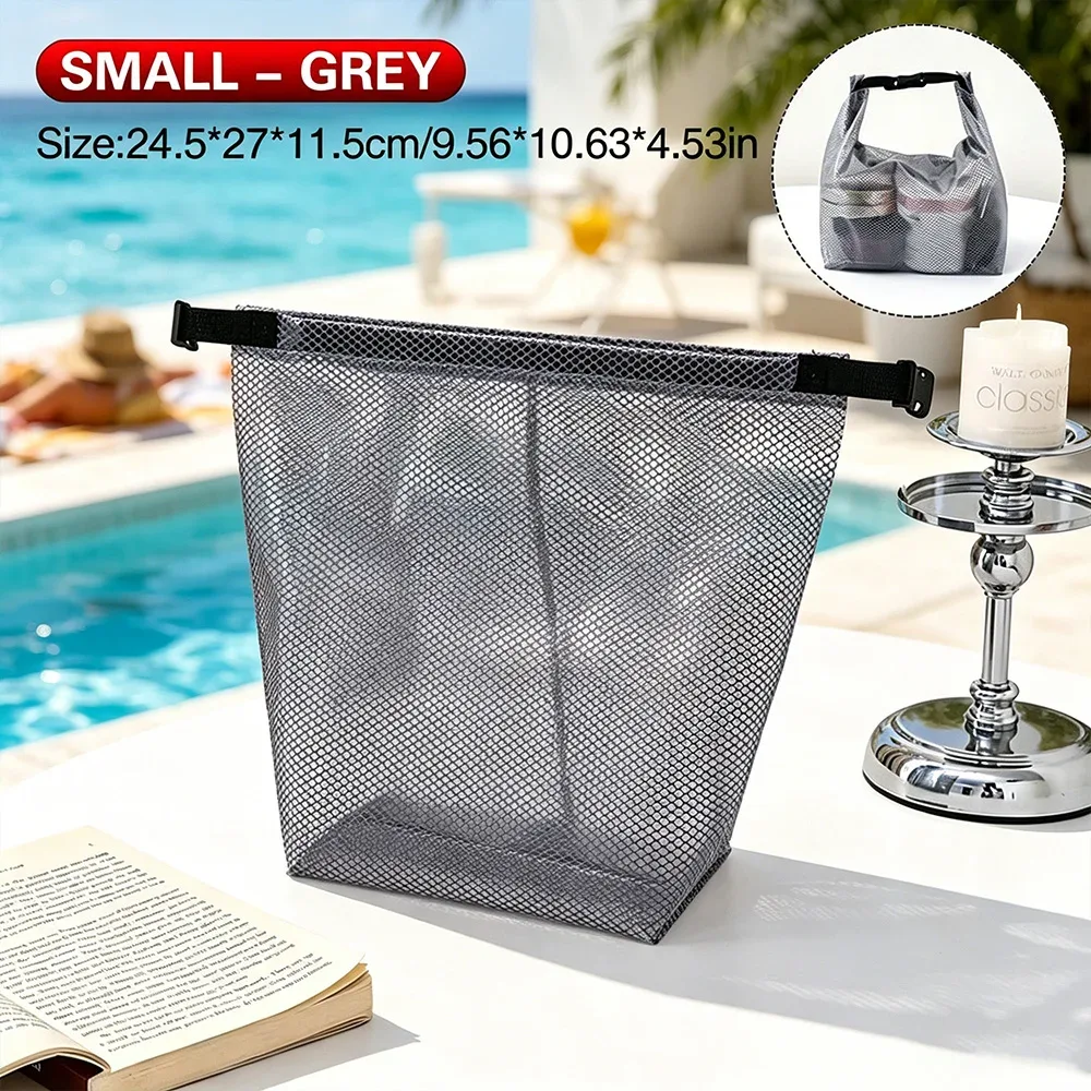 sac de toilette universel imperméable grande capacité pour hommes et femmes, sac de rangement de voyage, de bain, de sport et de natation à main