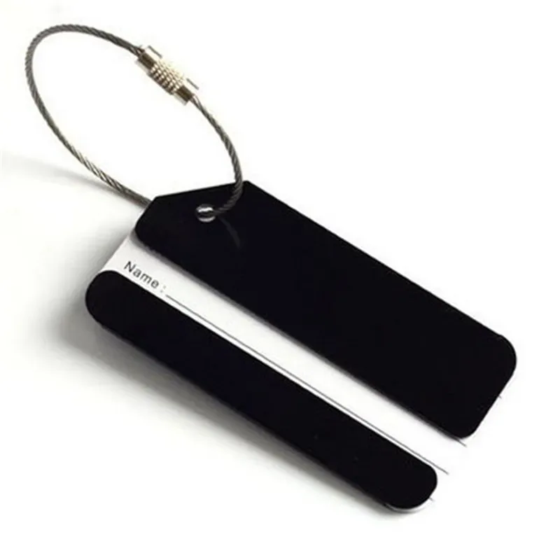 accessoires de voyage en forme d'avion, étiquette de bagage créative, étiquettes nominatives de bagage, étiquettes de bagages en alliage d'aluminium, étiquette d'embarquement