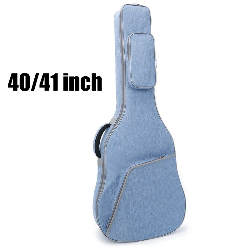 36 39 41 pouces étui de guitare oxford tissu gig double sangles rembourré coton doux sac de guitare housse de transport sacs à dos imperméables