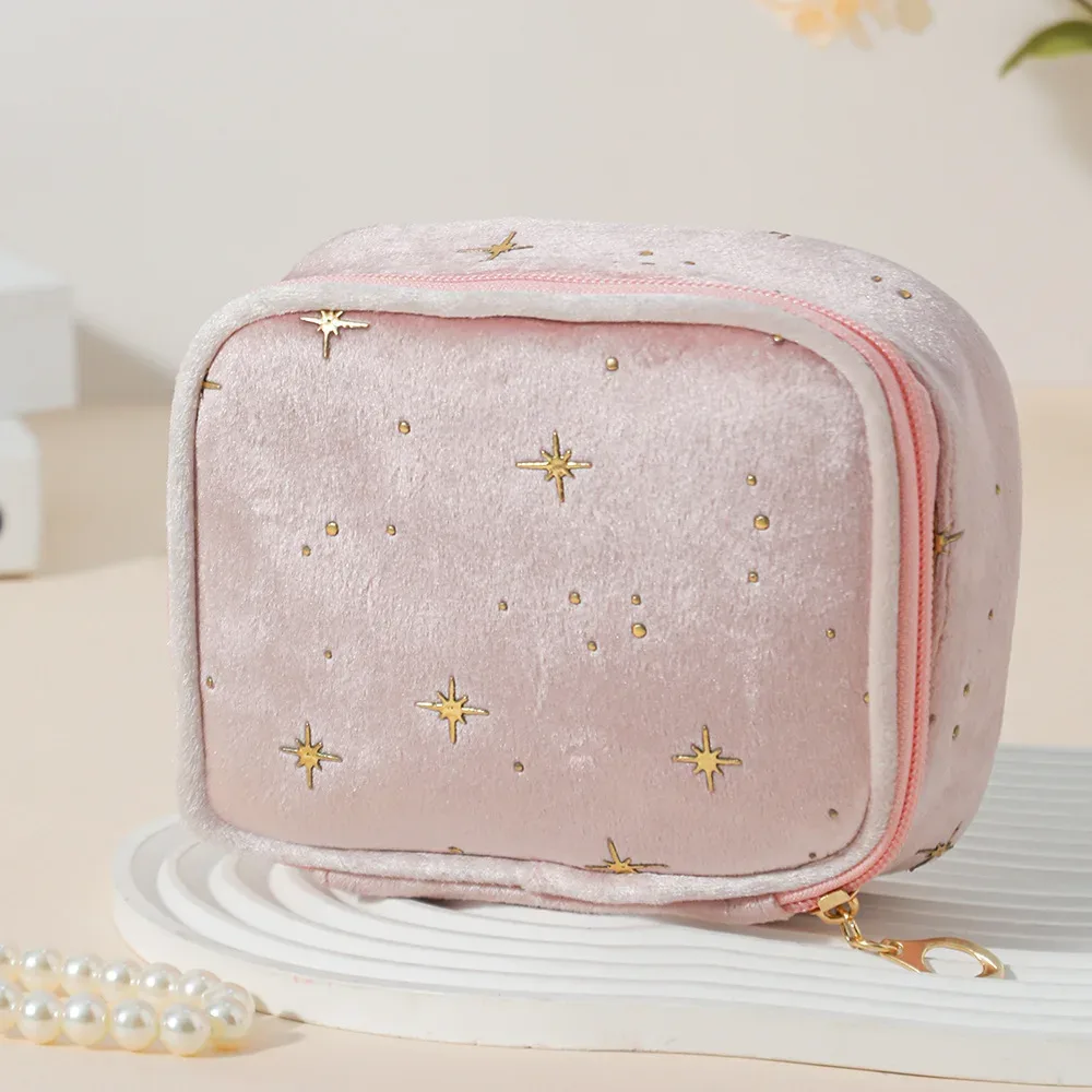 mini sac à cosmétiques carré mignon pour femmes, écouteurs portables, rouge à lèvres, serviettes hygiéniques, pochette de rangement, petits sacs de maquillage à fermeture éclair