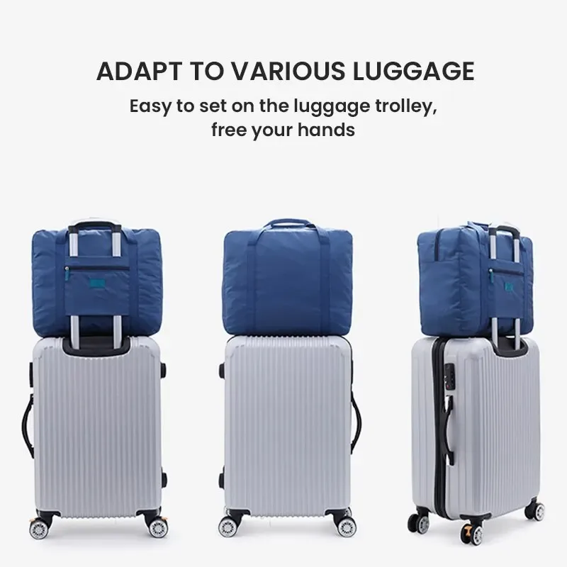 sac de voyage pliable, sac de voyage léger pour femmes et hommes, fourre-tout, sac à bagages de transport, sac de nuit pour week-end
