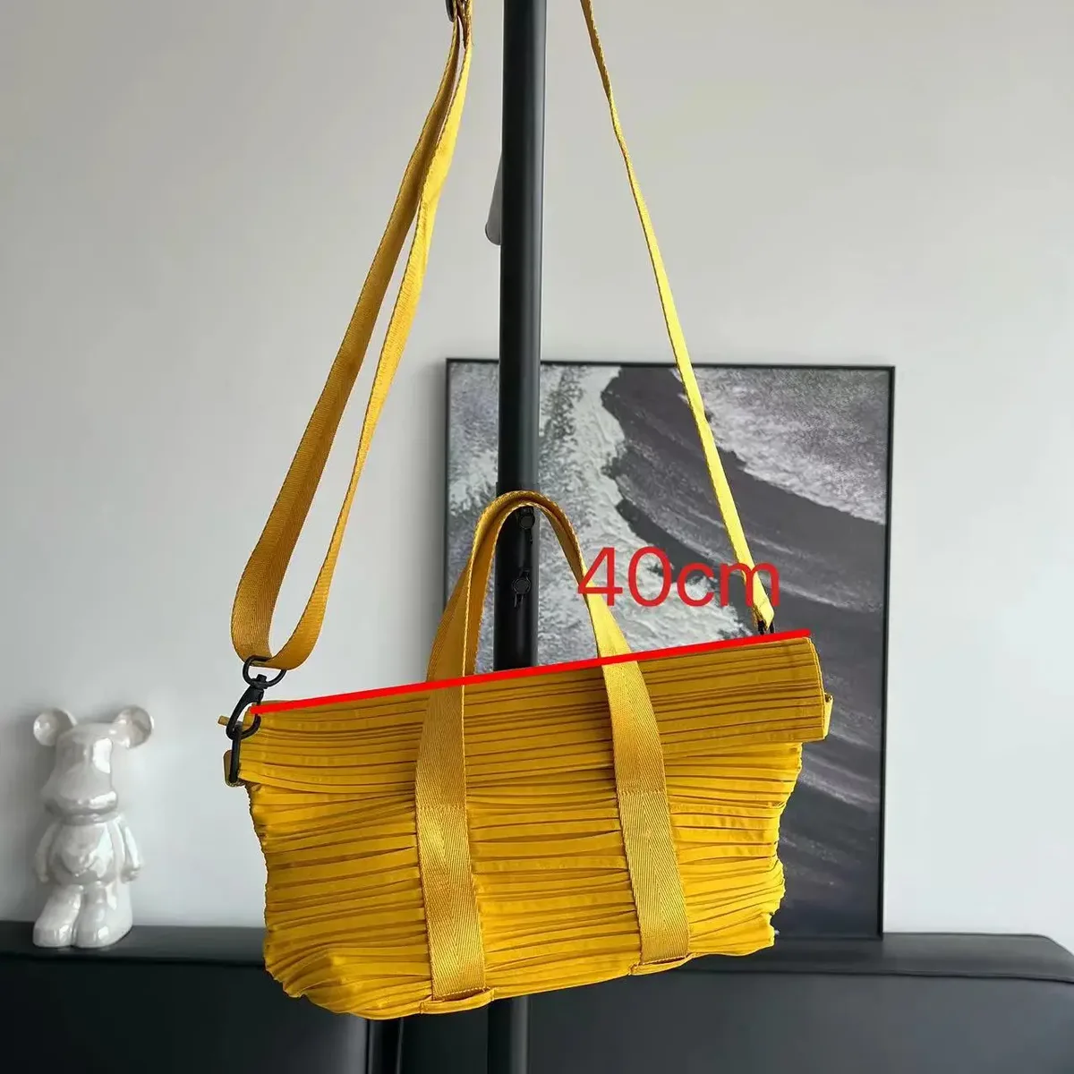 sac à bandoulière de même style pour hommes et femmes, sac à fermeture éclair polyvalent de rue haut de gamme, sac à main en toile, ata yake, 2024