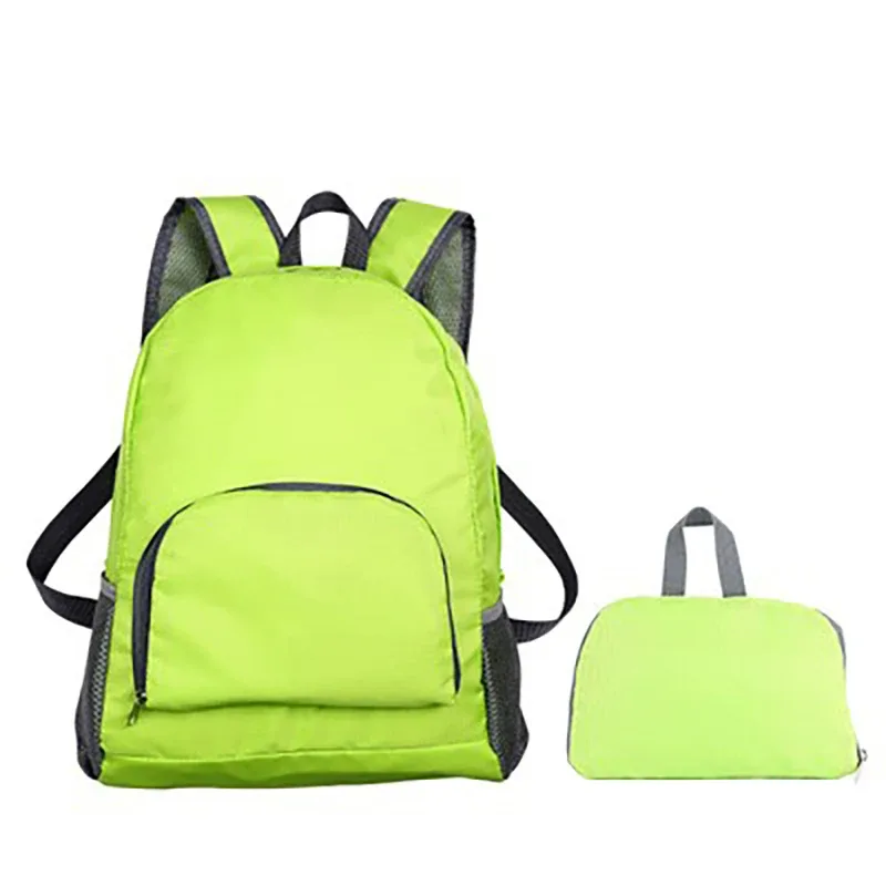 sac à dos pliable en nylon léger pour hommes et femmes, sac à dos de voyage en plein air, cartable étudiant, sac à dos simple, nouveau