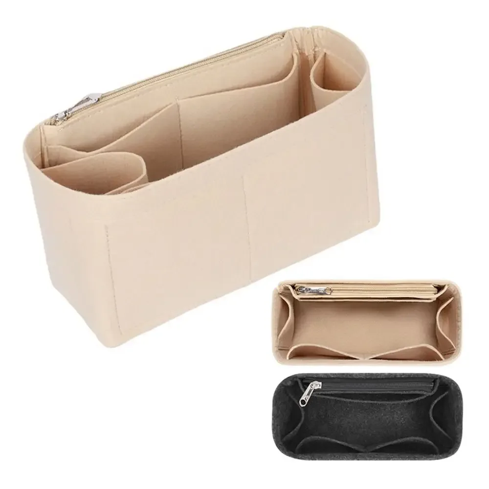 sac intérieur en feutre pour sac à main, grande capacité, multi-poches, sac portable, support de sac, organisateur pour loewe puzzle