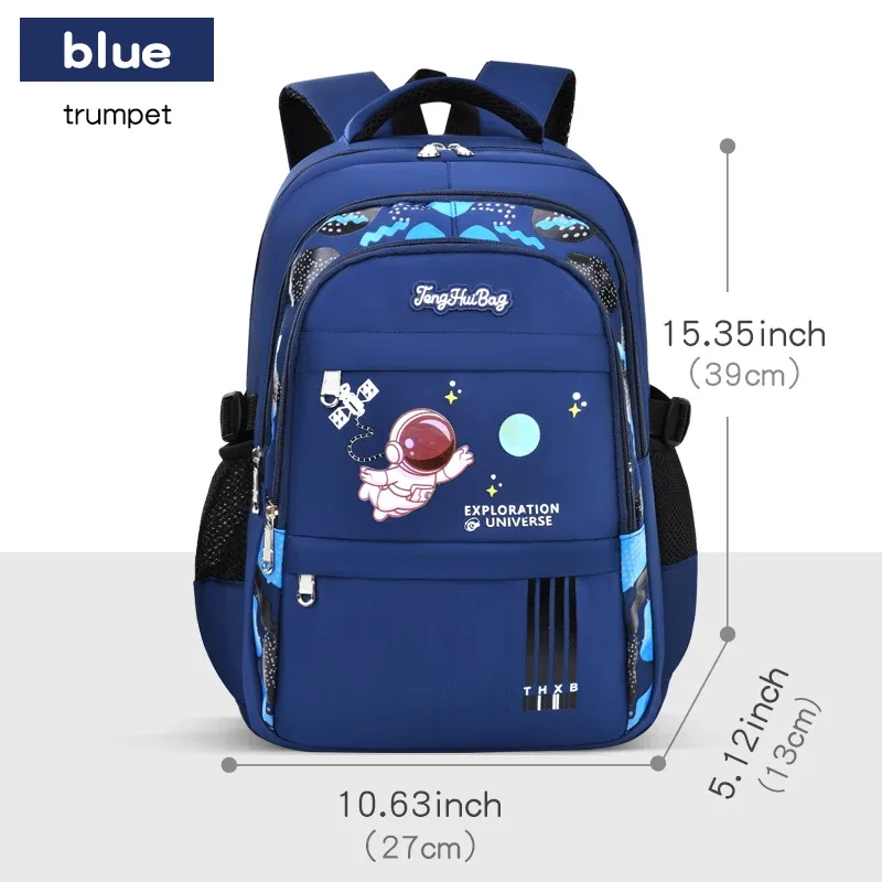 élèves du primaire cartable garçons 1,2,3,4,5,6 années 6-12 ans astronaute épaule sac à dos pour ordinateur portable étanche wea