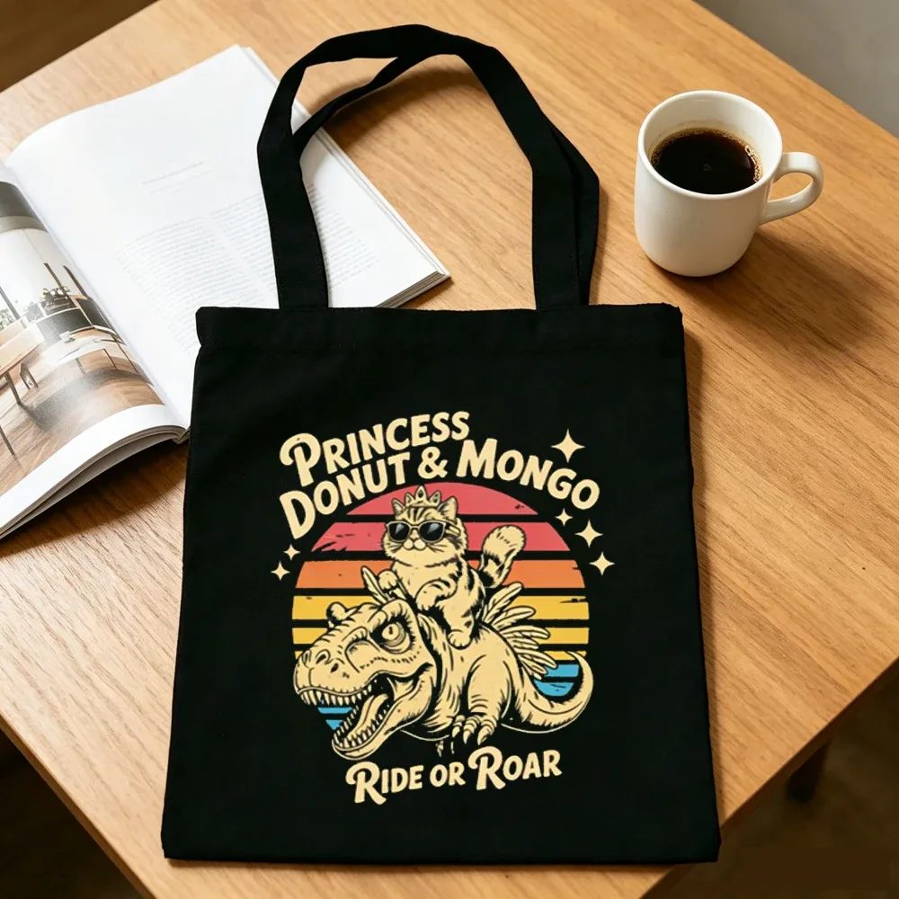 sac cabas réutilisable en toile dungeon crawler carl, style y2k, sac à bandoulière femme