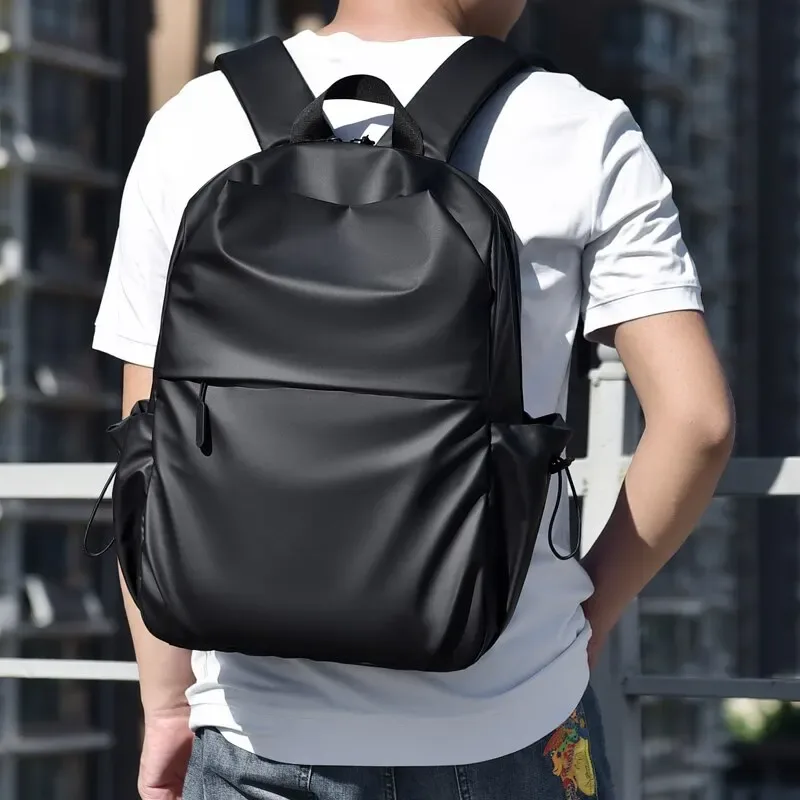 sac à dos de sport simple avec fermeture éclair, étanche, pour ordinateur, grande capacité, mode voyage, banlieue