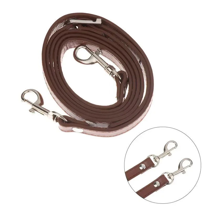 120cm sac sangle en cuir pu sac à bandoulière sangle sac poignées bricolage remplacement sac à main poignée argent boucle pour sac à main ceintures sangle sac