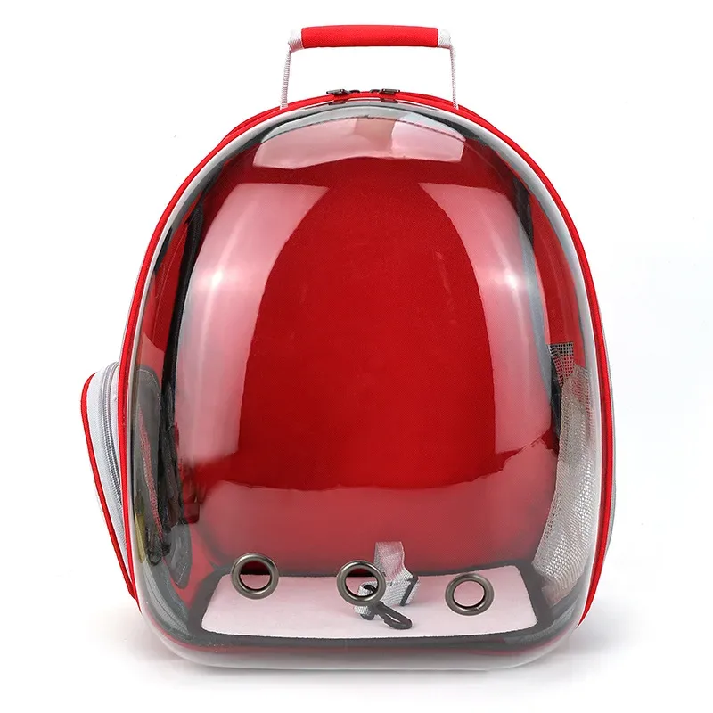 sacs de transport transparents pour chat, sac à dos respirant pour animaux de compagnie, sac à dos portable pour chiot et chien, sac de transport pour capsule spatiale pour animaux de compagnie
